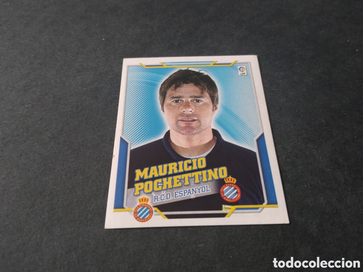 Cromos de f&uacute;tbol: Cromo futbol Mauricio Pochettino, espa&ntilde;ol