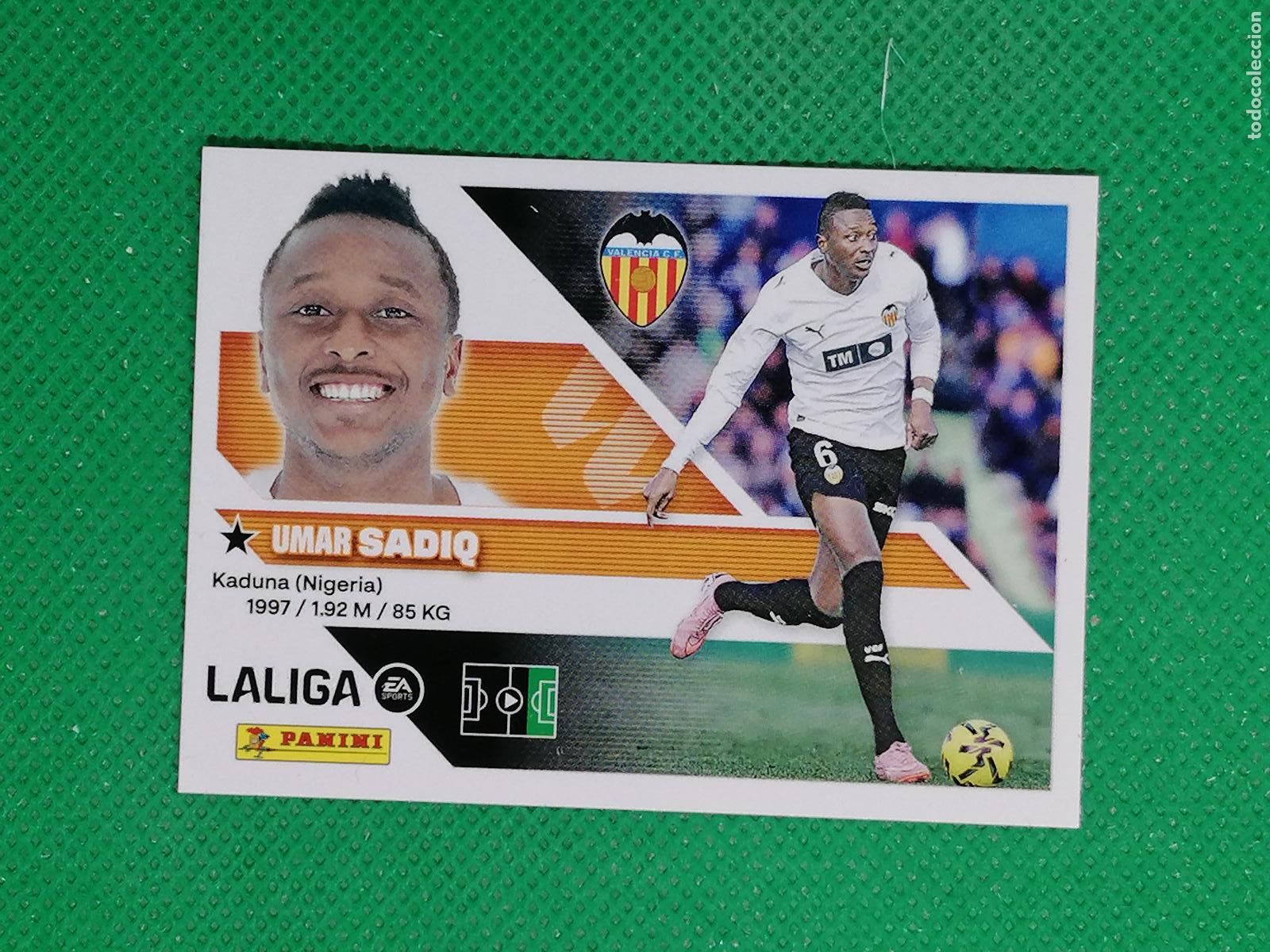 Fu&szlig;ball-Sticker: 20 A 20A SADIQ VALENCIA ⚽ PANINI LIGA ESTE 26 27 2026 2027 ⚽