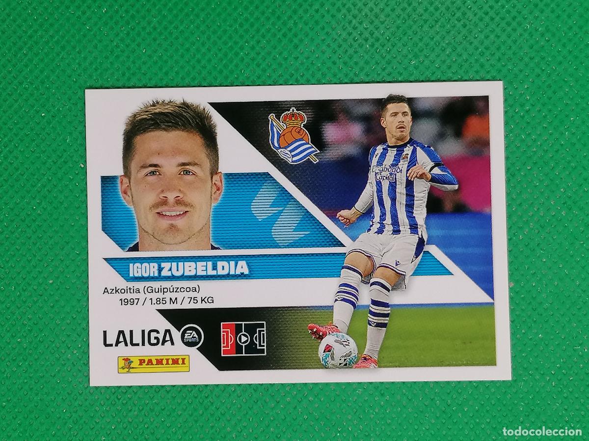 Cromos de f&uacute;tbol: 6 ZUBELDIA REAL SOCIEDAD ⚽ PANINI LIGA ESTE 26 27 2026 2027 ⚽