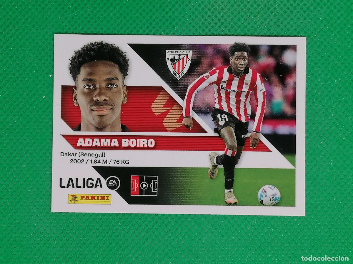 Cromos de f&uacute;tbol: 9 B 9B ADAMA BOIRO ATHLETIC BILBAO ⚽ PANINI LIGA ESTE 26 27 2026 2027 ⚽