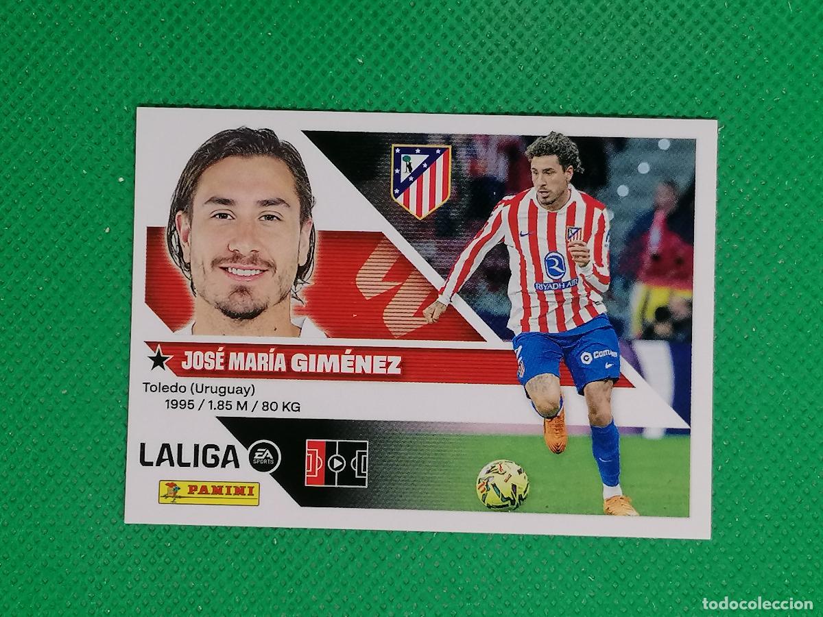 Cromos de f&uacute;tbol: 8 B 8B GIMENEZ ATLETICO DE MADRID ⚽ PANINI LIGA ESTE 26 27 2026 2027 ⚽