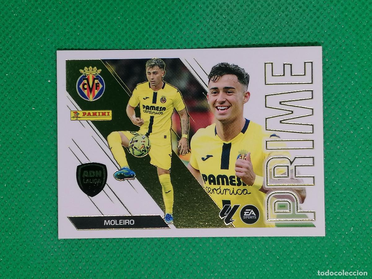 Cromos de f&uacute;tbol: 9 MOLEIRO VILLARREAL ADN PRIME ⚽ PANINI LIGA ESTE 26 27 2026 2027 ⚽