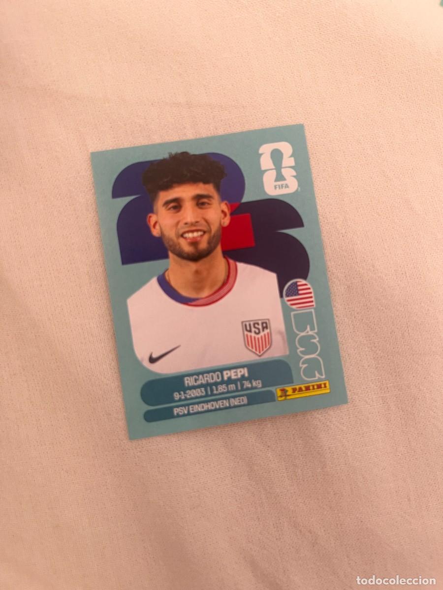 Cromos de f&uacute;tbol: 18 PEPI USA MUNDIAL 26 2026 FIFA WORLD CUP PANINI