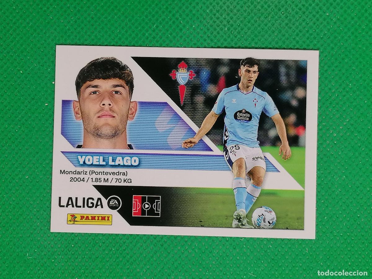 Cromos de f&uacute;tbol: 9 B 9B YOEL LAGO CELTA ⚽ PANINI LIGA ESTE 26 27 2026 2027 ⚽