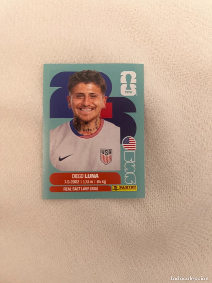 Fu&szlig;ball-Sticker: 14 DIEGO LUNA USA MUNDIAL 26 2026 FIFA WORLD CUP PANINI