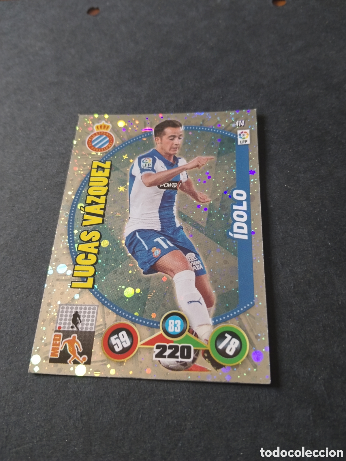 Fu&szlig;ball-Sticker: Cromo futbol Lucas V&aacute;zquez,espa&ntilde;ol