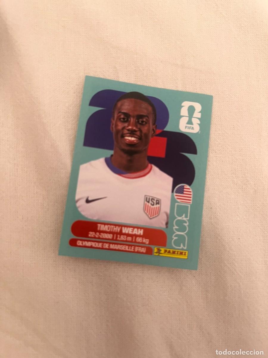 Fu&szlig;ball-Sticker: 12 TIMOTHY WEAH USA MUNDIAL 26 2026 FIFA WORLD CUP PANINI