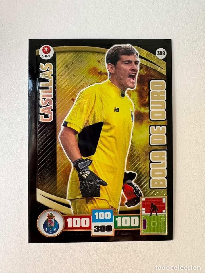 Cromos de f&uacute;tbol: Casillas Oporto Bal&oacute;n de Oro Adrenalyn 2015-16