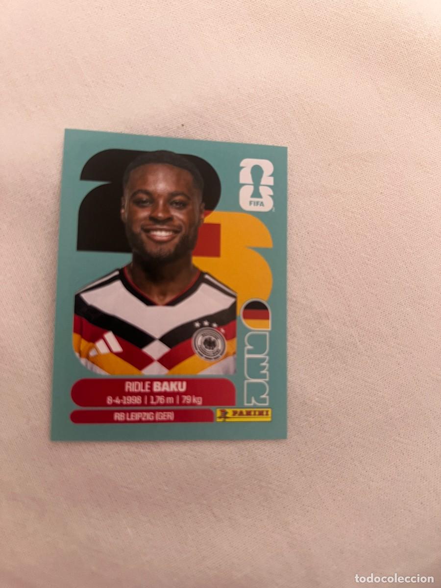 Cromos de f&uacute;tbol: 8 RIDLE BAKU ALEMANIA MUNDIAL 26 2026 FIFA WORLD CUP PANINI