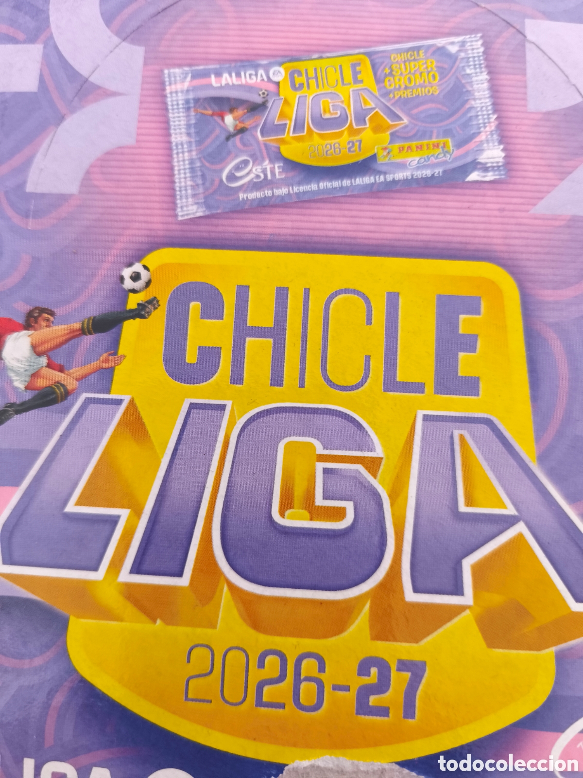 Cromos de f&uacute;tbol: Colecci&oacute;n Completa chicle Liga este 2026/27