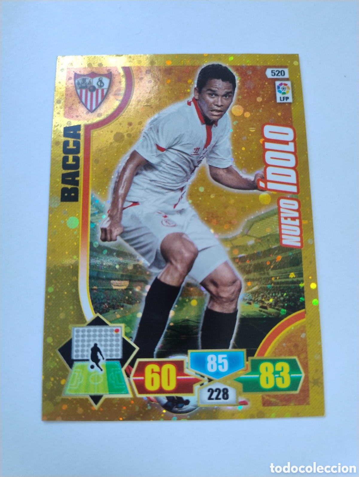 Cromos de f&uacute;tbol: 520 - Bacca - Sevilla - Adrenalyn XL Liga 2013 - 2014 Nuevo &Iacute;dolo