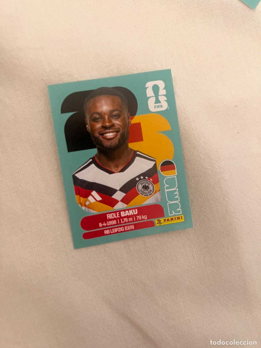 Cromos de f&uacute;tbol: 8 RIDLE BAKU ALEMANIA MUNDIAL 26 2026 FIFA WORLD CUP PANINI