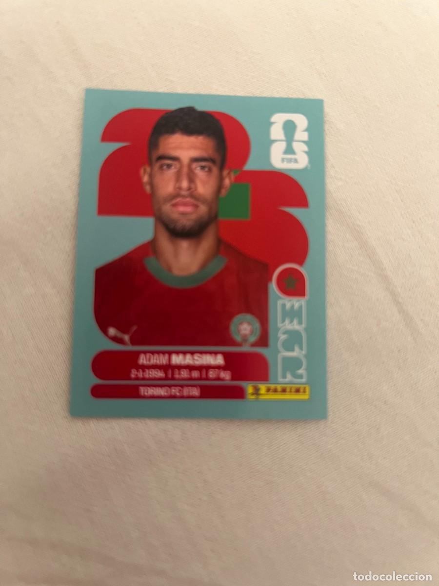 Fu&szlig;ball-Sticker: 9 ADAM MASINA MARRUECOS MUNDIAL 26 2026 FIFA WORLD CUP PANINI