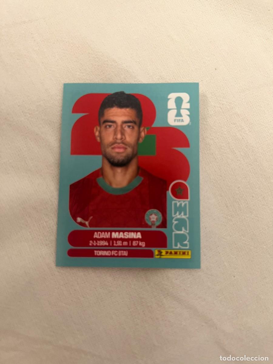 Fu&szlig;ball-Sticker: 9 ADAM MASINA MARRUECOS MUNDIAL 26 2026 FIFA WORLD CUP PANINI