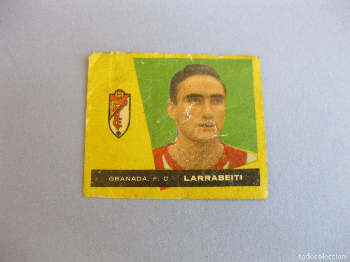 Cromos de Futebol: CROMO DE LARRABEITI N&ordm; 76. GRANADA CLUB DE FUTBOL. ALBUM DE CROMOS CAMPEONES BRUGUERA 1959