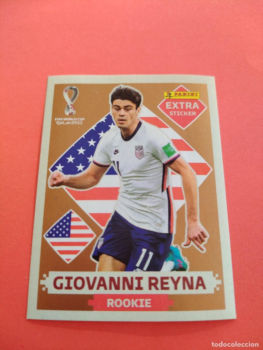 Cromos de Futebol: EXTRA STICKER MUNDIAL QATAR - GIOVANNI REYNA