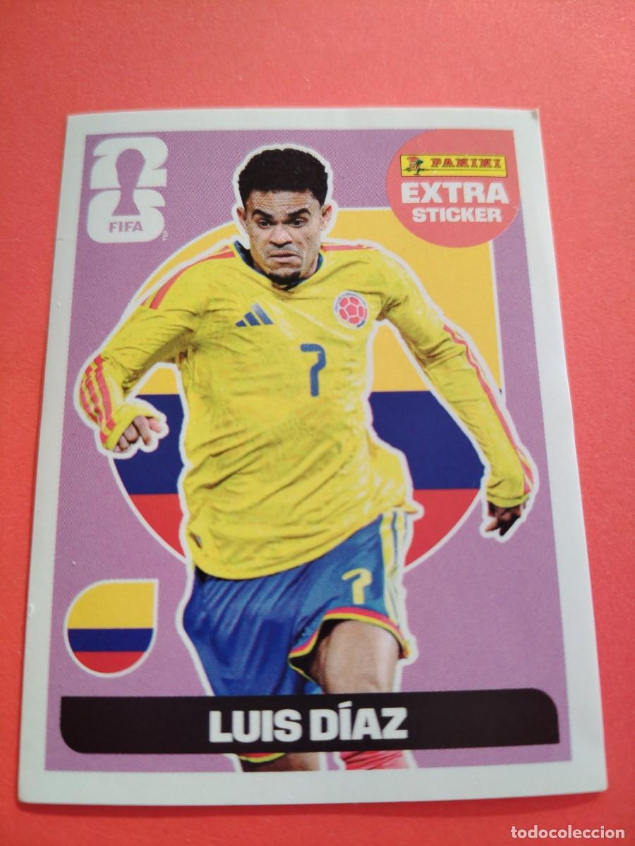 Football Stickers: EXTRA STICKER MUNDIAL 2026 - BASE LUIS DIAZ