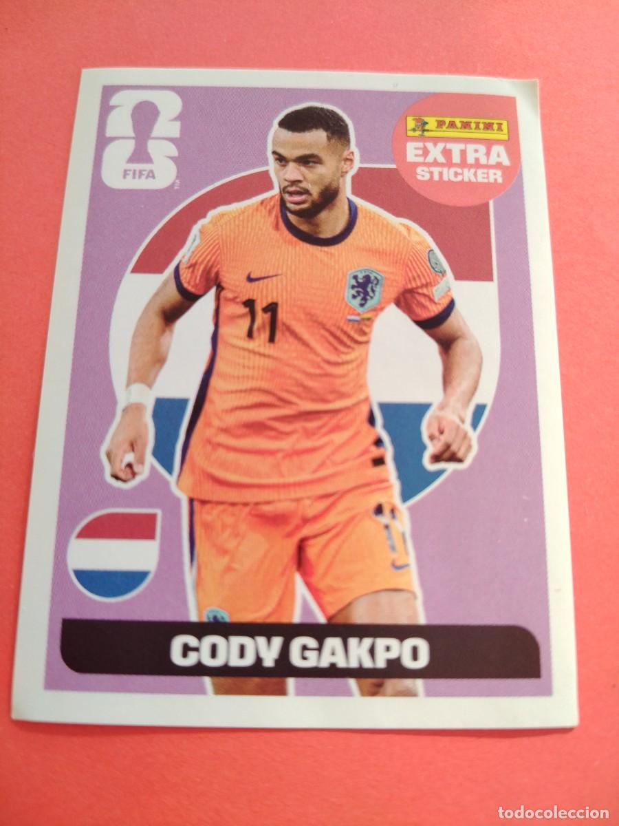 Cromos de f&uacute;tbol: EXTRA STICKER MUNDIAL 2026 - CODY GAKPO