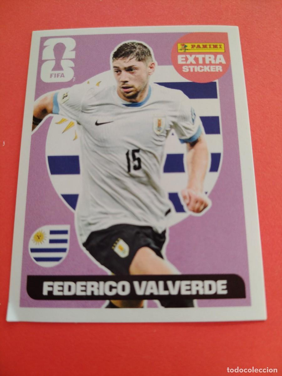 Cromos de f&uacute;tbol: EXTRA STICKER MUNDIAL 2026 - FEDERICO VALVERDE