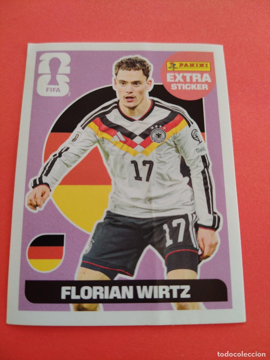 Cromos de f&uacute;tbol: EXTRA STICKER MUNDIAL 2026 - FLORIAN WIRTZ