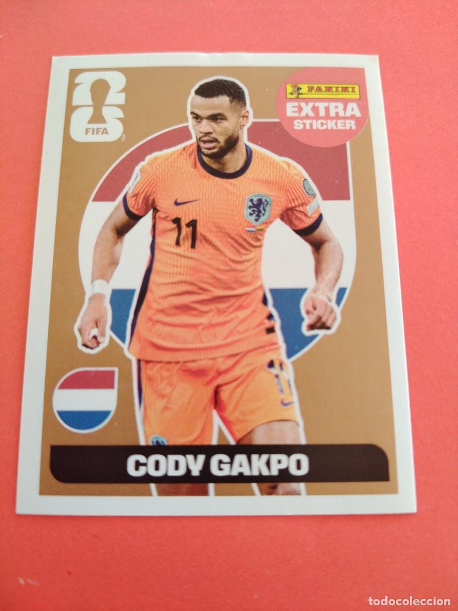 Cromos de f&uacute;tbol: EXTRA STICKER MUNDIAL 2026 - BRONCE CODY GAKPO