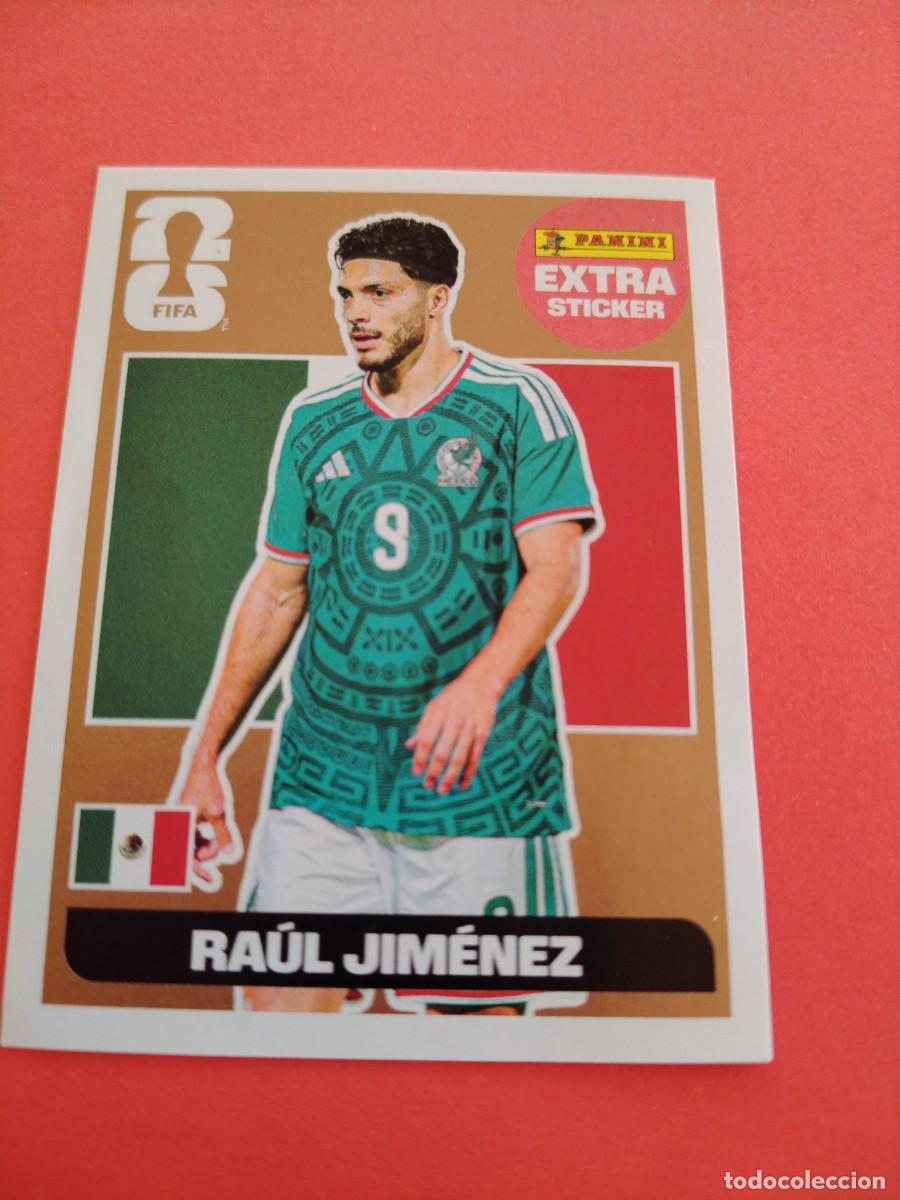 Cromos de f&uacute;tbol: EXTRA STICKER MUNDIAL 2026 - BRONCE RAUL JIMENEZ