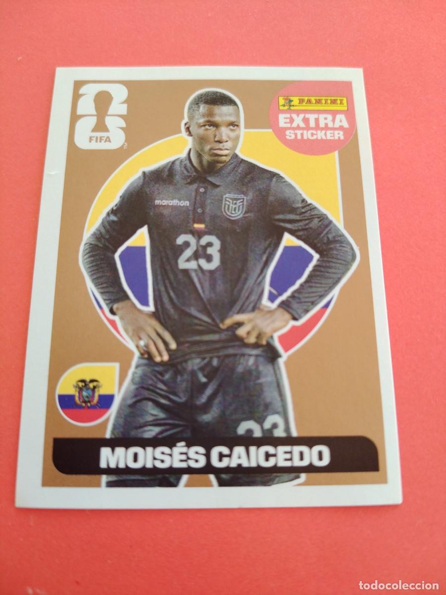 Cromos de f&uacute;tbol: EXTRA STICKER MUNDIAL 2026 - BRONCE MOISES CAICEDO