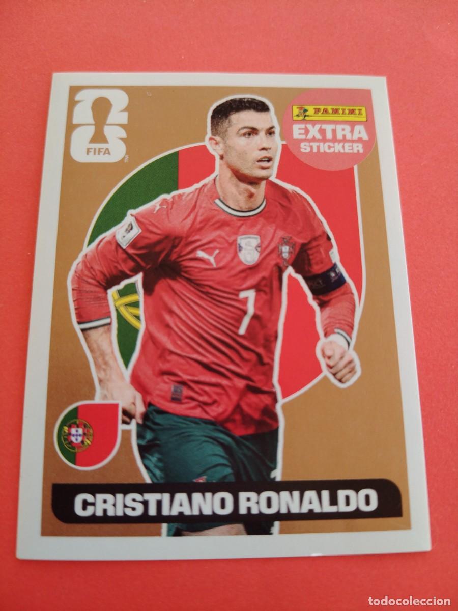 Cromos de f&uacute;tbol: EXTRA STICKER MUNDIAL 2026 - BRONCE CRISTIANO RONALDO