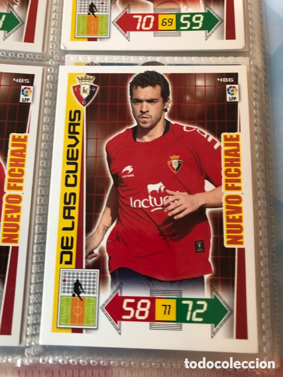 Cromos de f&uacute;tbol: Adrenalyn 2012 2013 nuevo fichaje de las cuevas 486 Osasuna