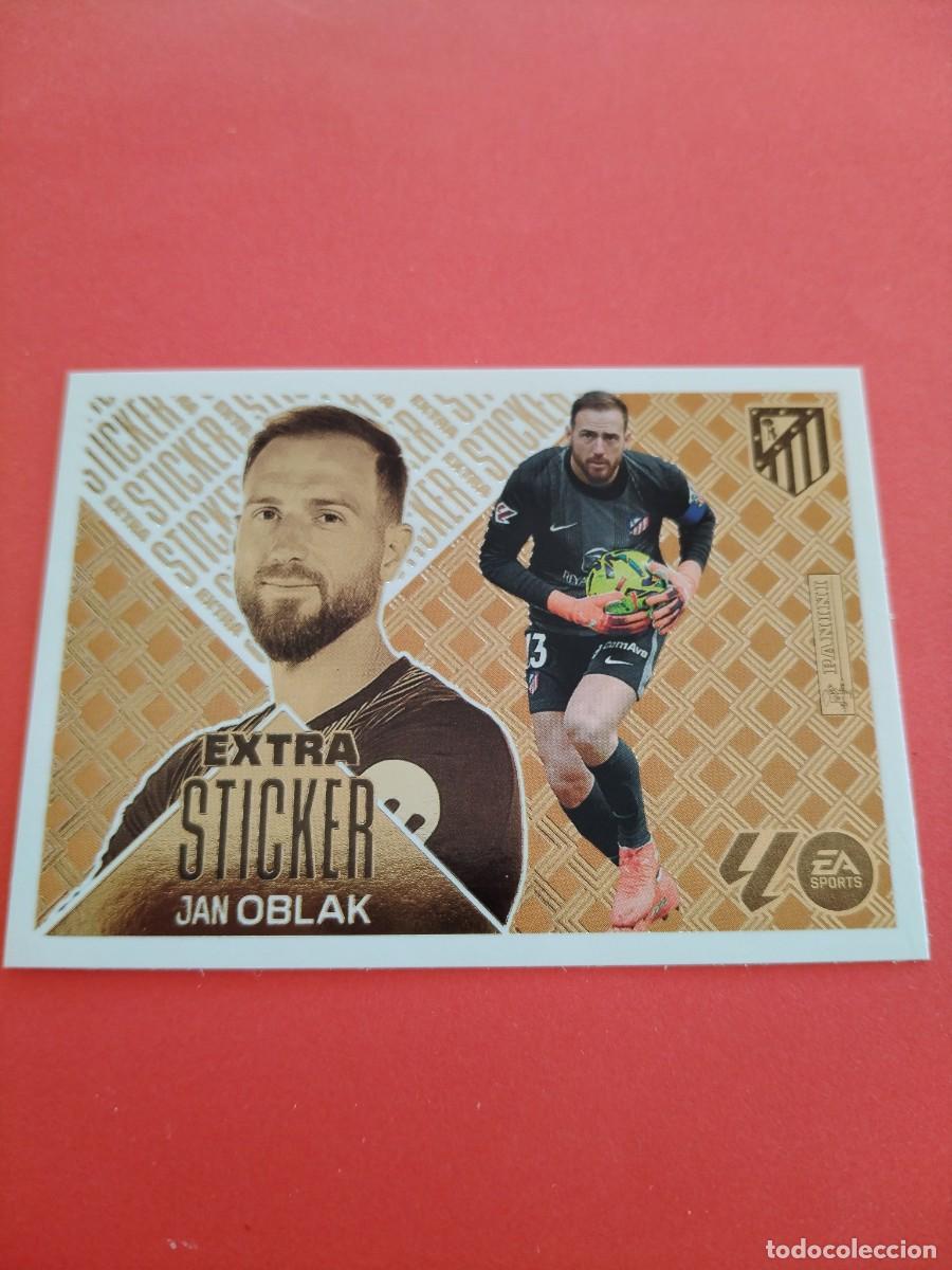 Cromos de f&uacute;tbol: EXTRA STICKER LIGA 2026 2027 BRONCE OBLAK ATLETICO MADRID