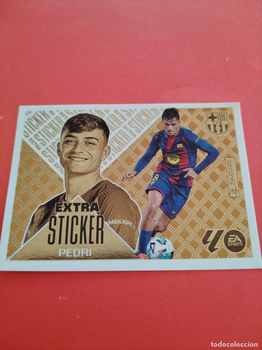Cromos de f&uacute;tbol: EXTRA STICKER LIGA 2026 2027 BRONCE PEDRI F.C. BARCELONA