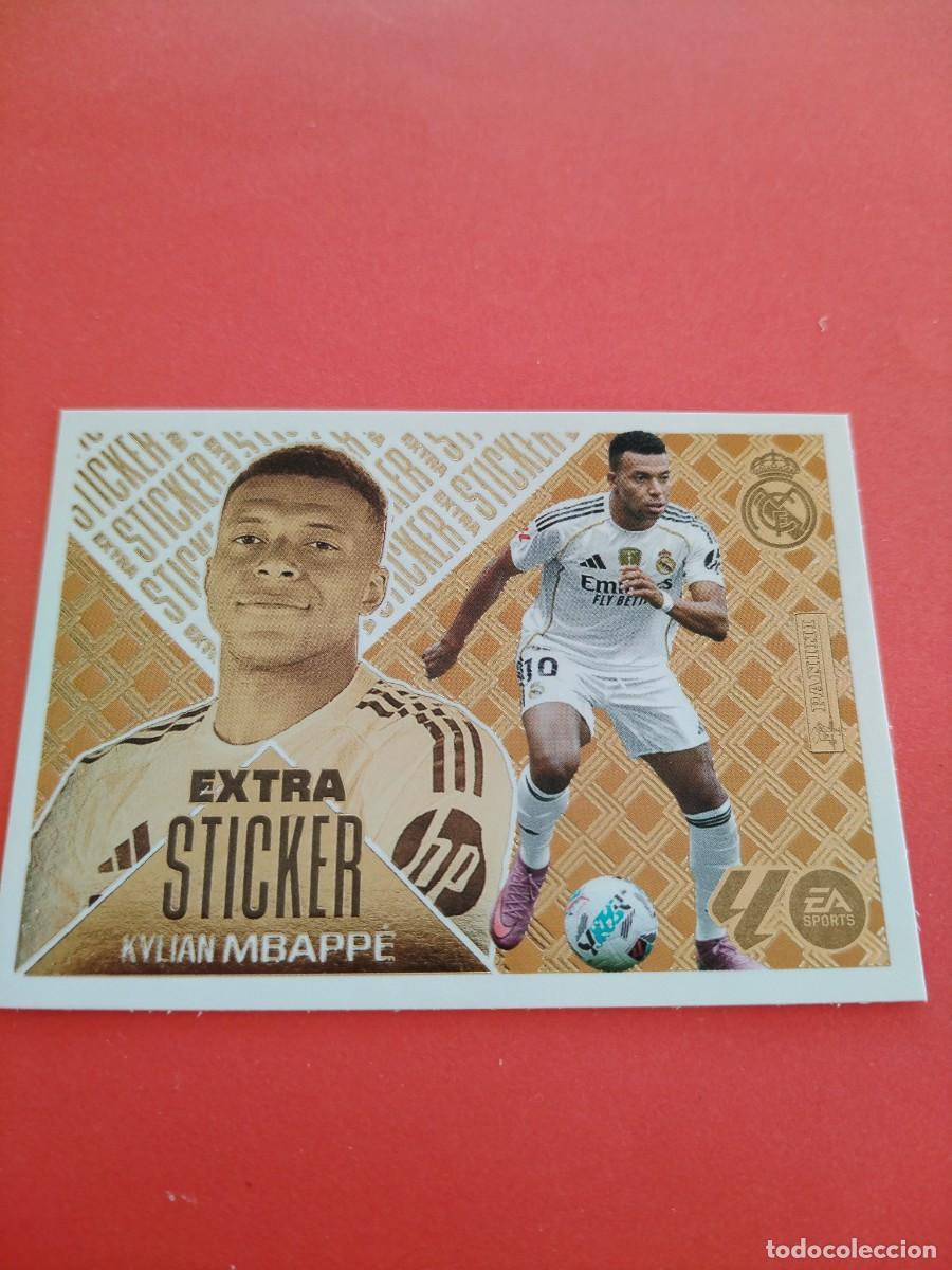 Cromos de f&uacute;tbol: EXTRA STICKER LIGA 2026 2027 BRONCE MBAPPE REAL MADRID