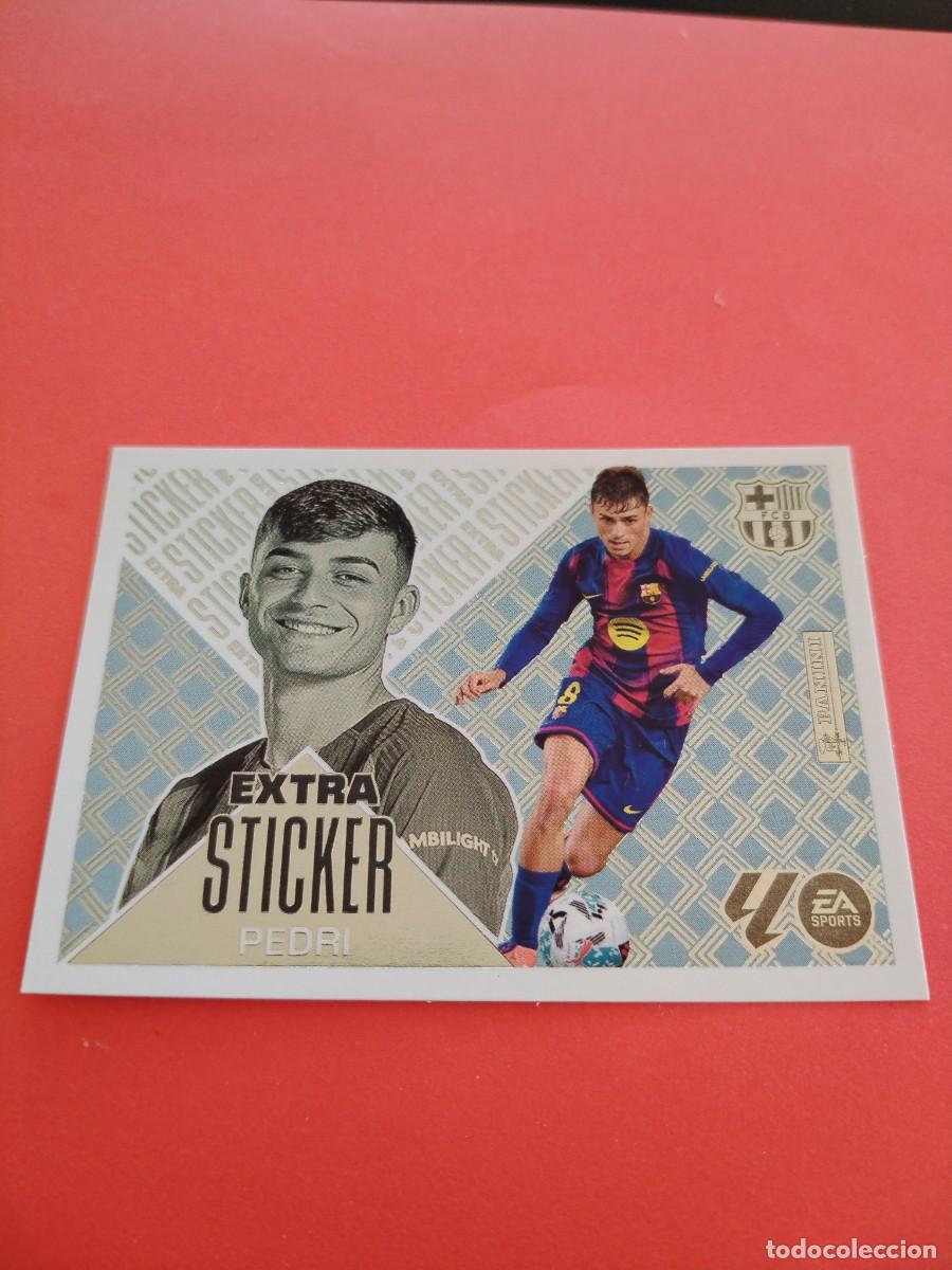 Cromos de f&uacute;tbol: EXTRA STICKER LIGA 2026 2027 PLATA PEDRI F.C. BARCELONA