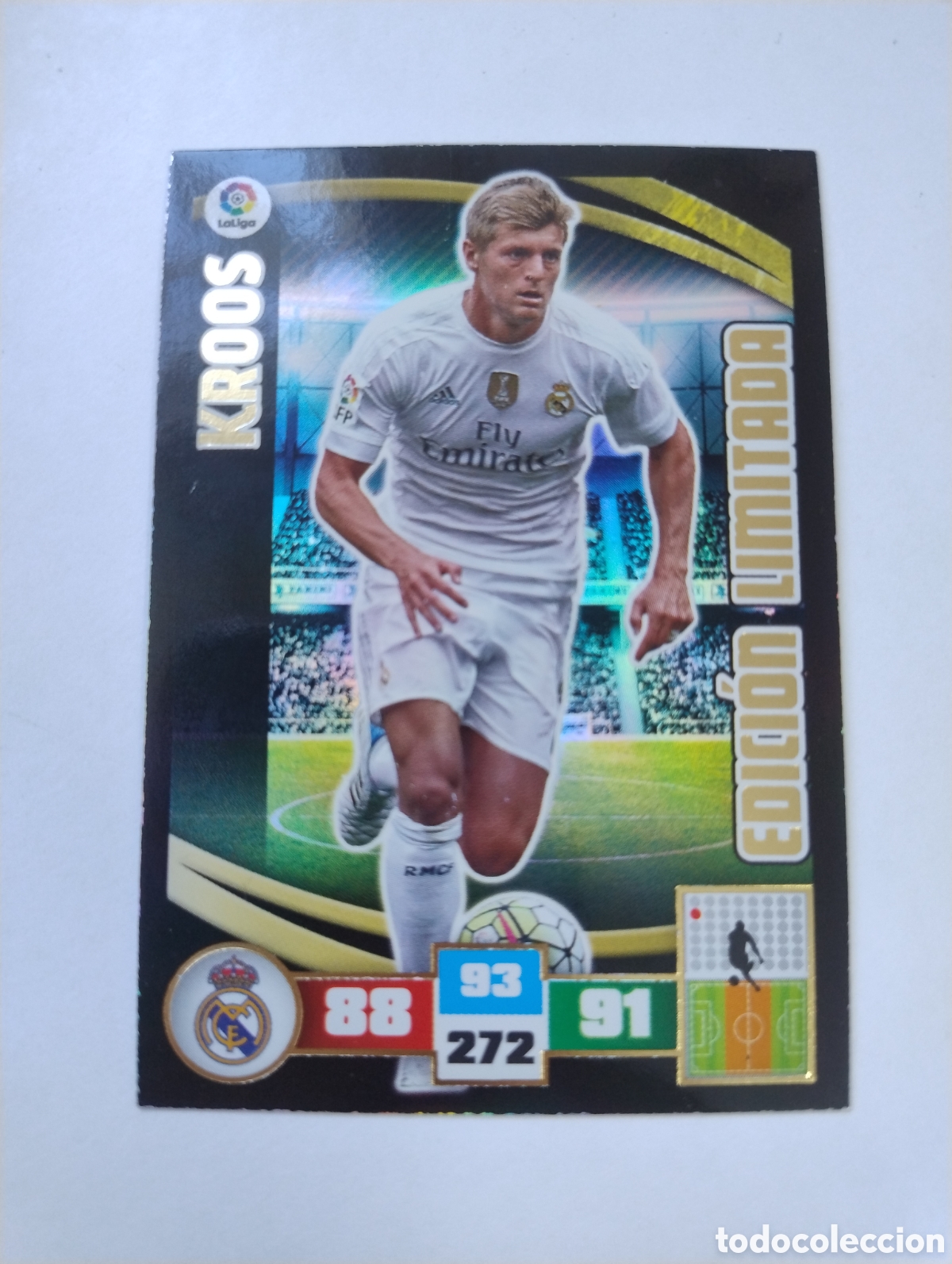 Cromos de f&uacute;tbol: Kroos - Real Madrid - Adrenalyn XL Liga 2015 - 2016 Edici&oacute;n Limitada