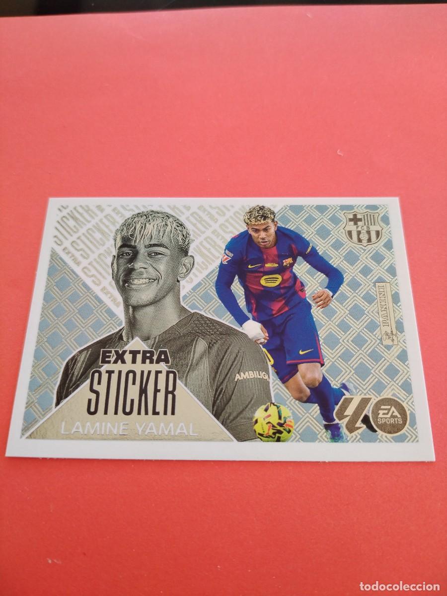 Cromos de f&uacute;tbol: EXTRA STICKER LIGA 2026 2027 PLATA LAMINE YAMAL F.C. BARCELONA