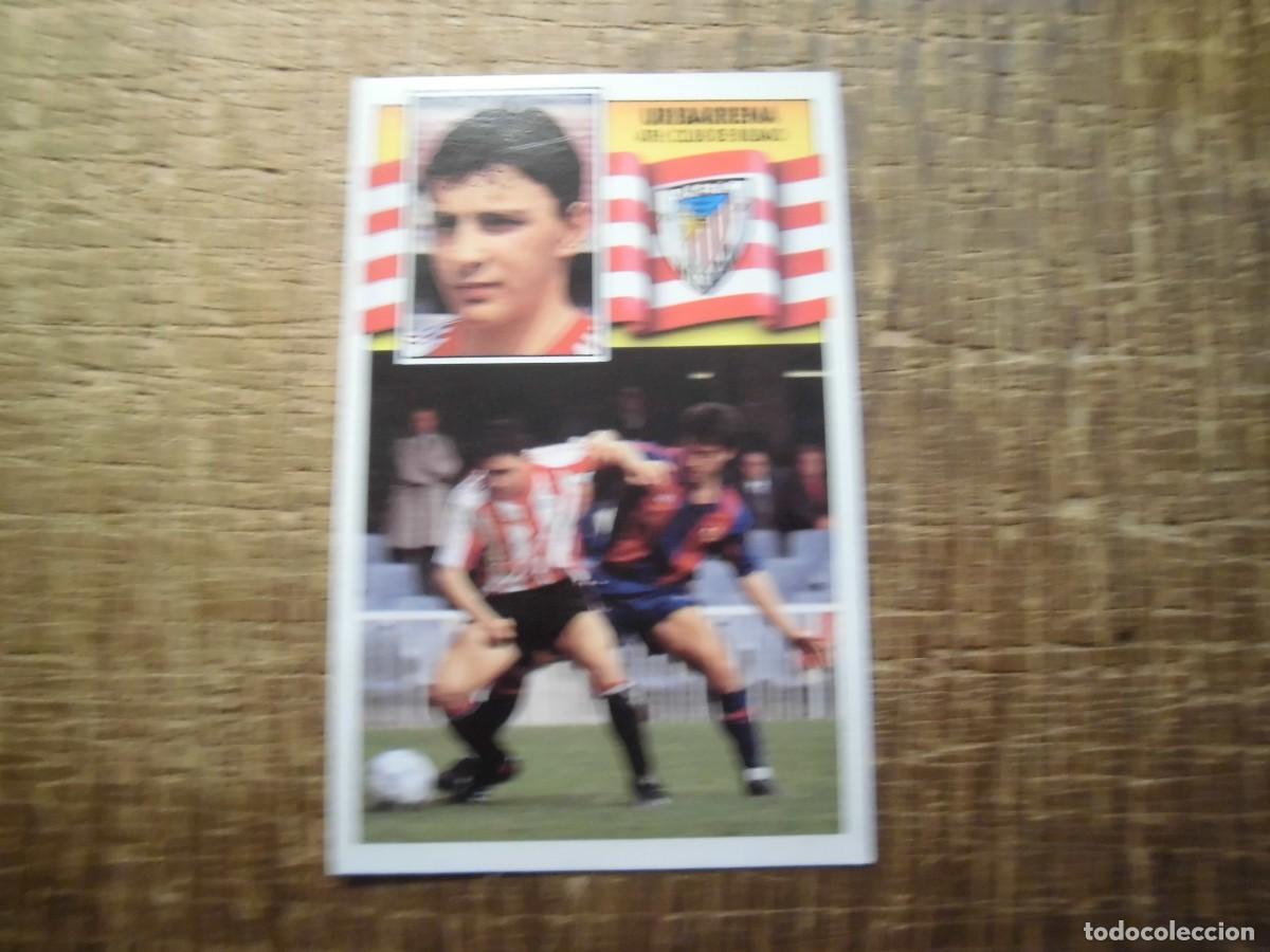 Football Stickers: URIBARRENA ATHLETIC DE BILBAO LIGA 90-91 EDICIONES ESTE CROMO RECUPERADO