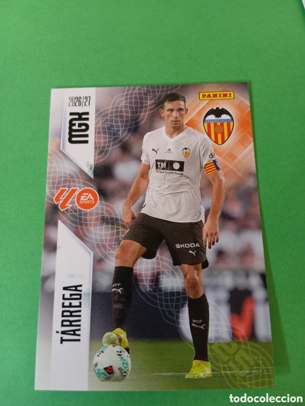 Football Stickers: T&aacute;rrega Valencia n&deg;348 / PANINI MEGACRACKS 2026/2027