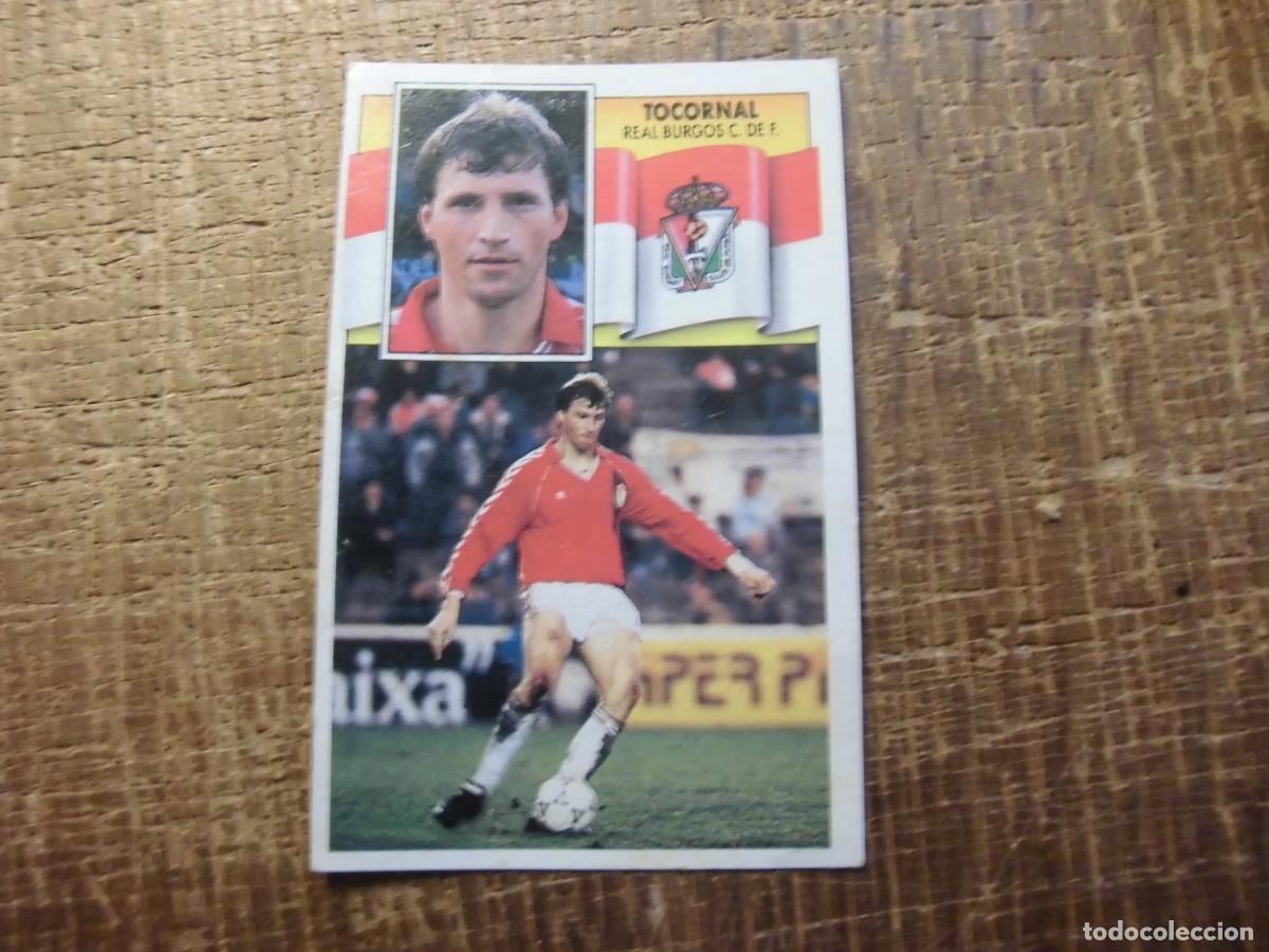 Football Stickers: TOCORNAL REAL BURGOS LIGA 90-91 EDICIONES ESTE CROMO RECUPERADO