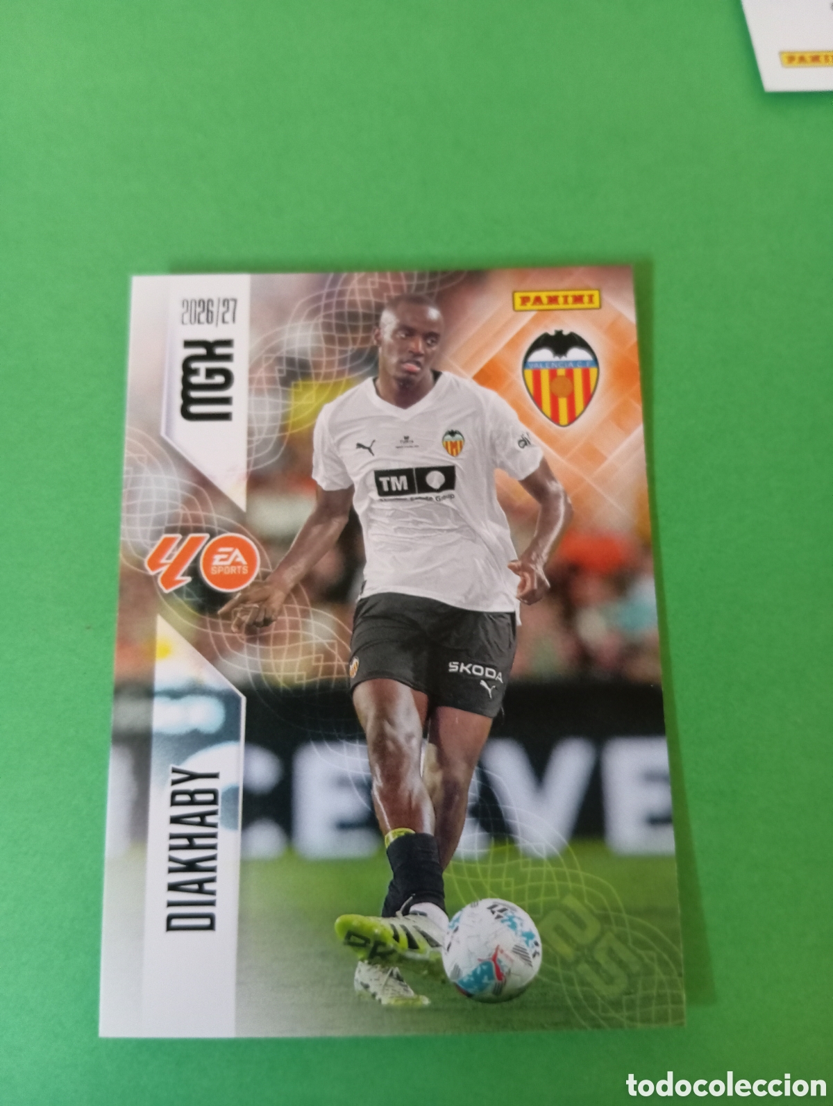 Football Stickers: Diakhaby Valencia n&deg;347 / PANINI MEGACRACKS 2026/2027