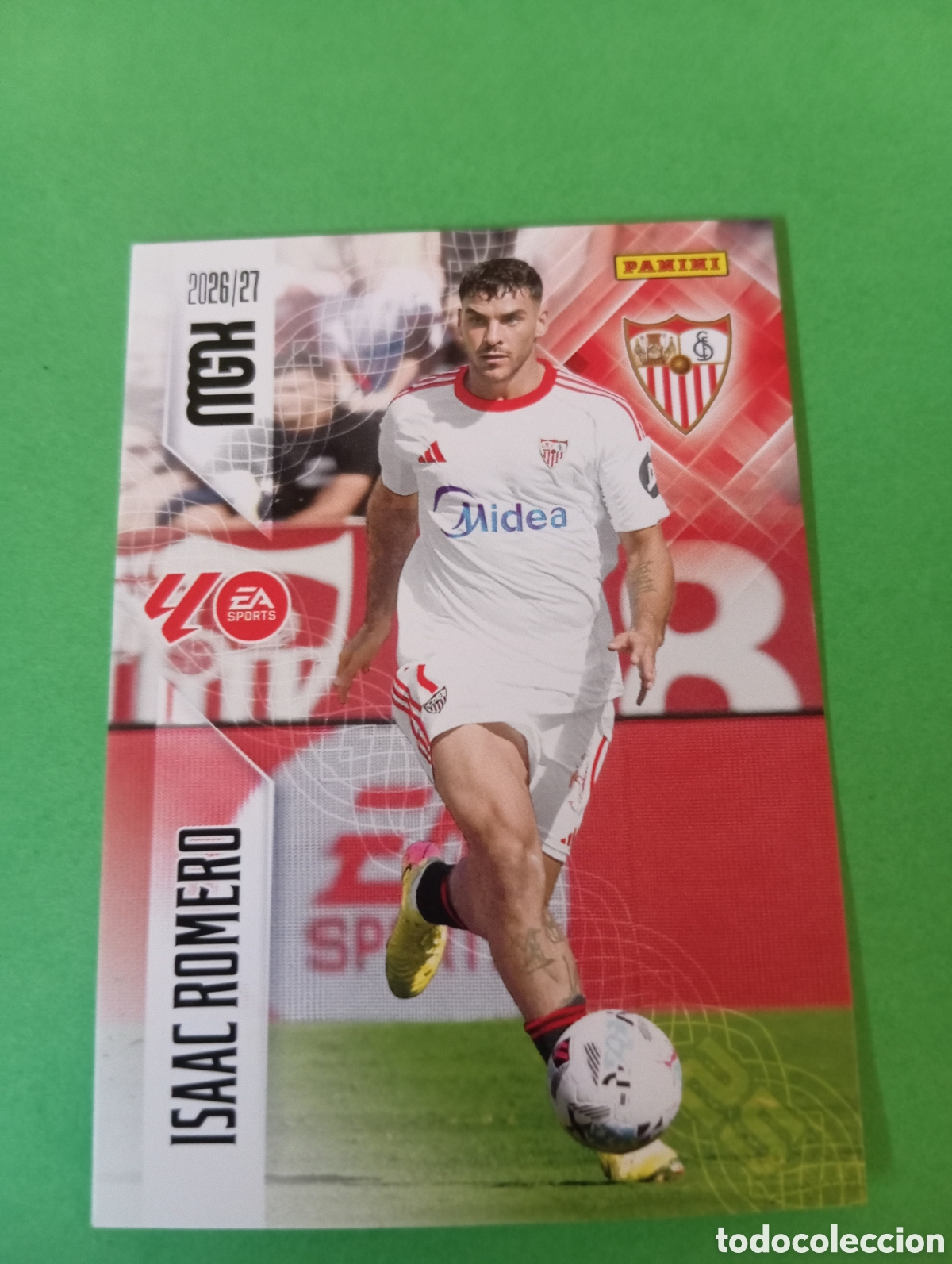 Fu&szlig;ball-Sticker: Isaac Romero Sevilla n&deg;342 / PANINI MEGACRACKS 2026/2027