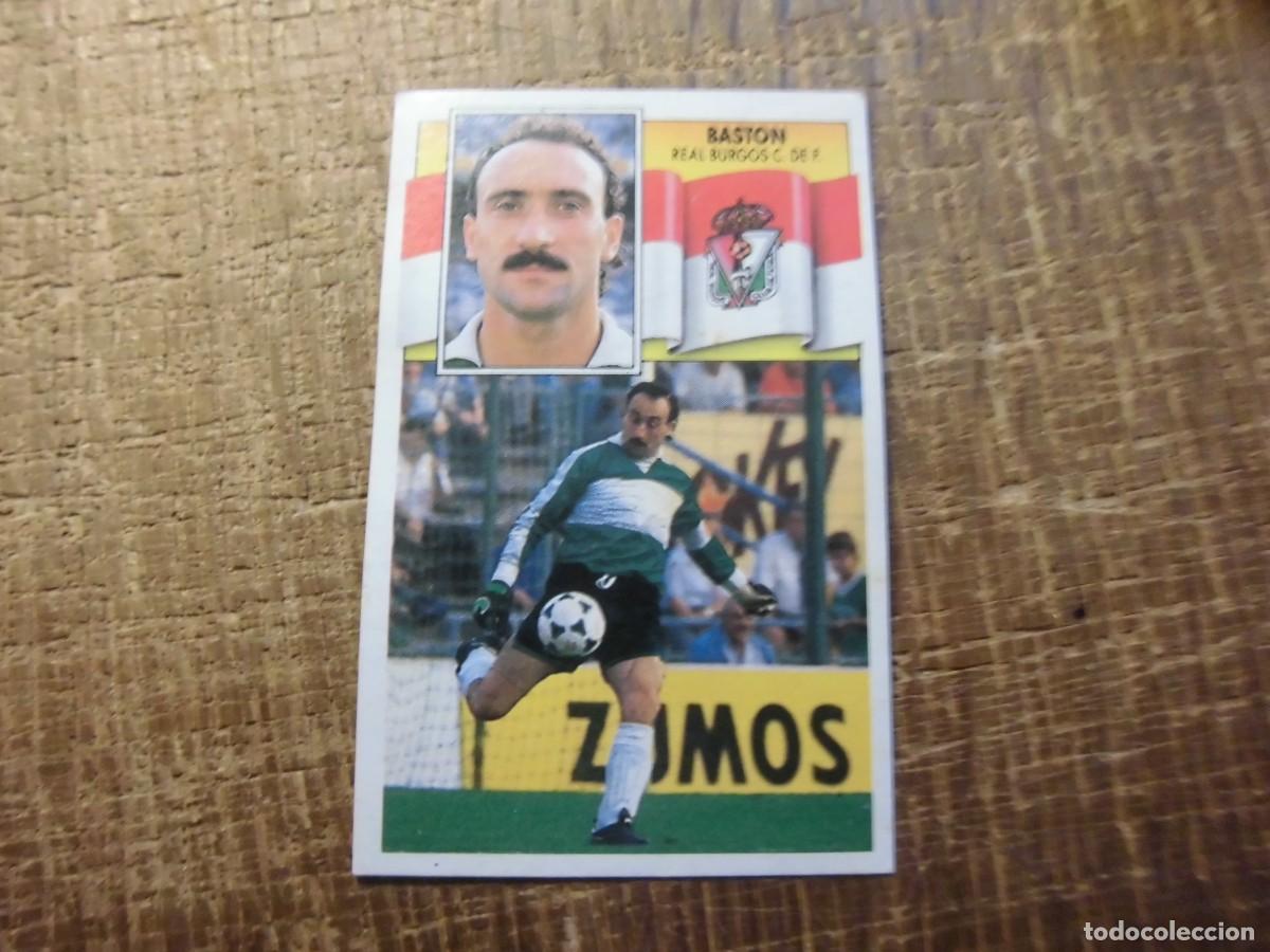 Fu&szlig;ball-Sticker: BAST&Oacute;N REAL BURGOS LIGA 90-91 EDICIONES ESTE CROMO RECUPERADO