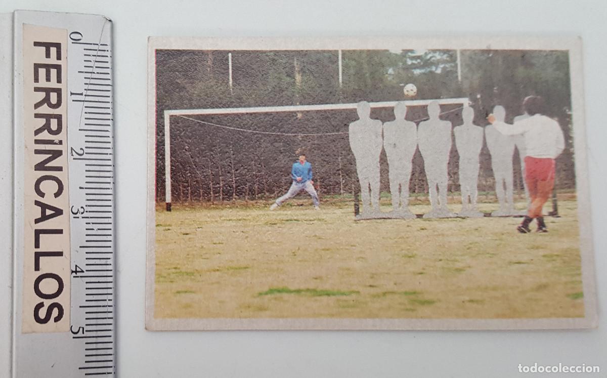 Fu&szlig;ball-Sticker: DIEGO ARMANDO MARADONA, MIS LANZAMIENTOS 75, CROMO ESPORT SA, LIGA 1&ordf; DIVISI&Oacute;N 1984 85, SIN PEGAR