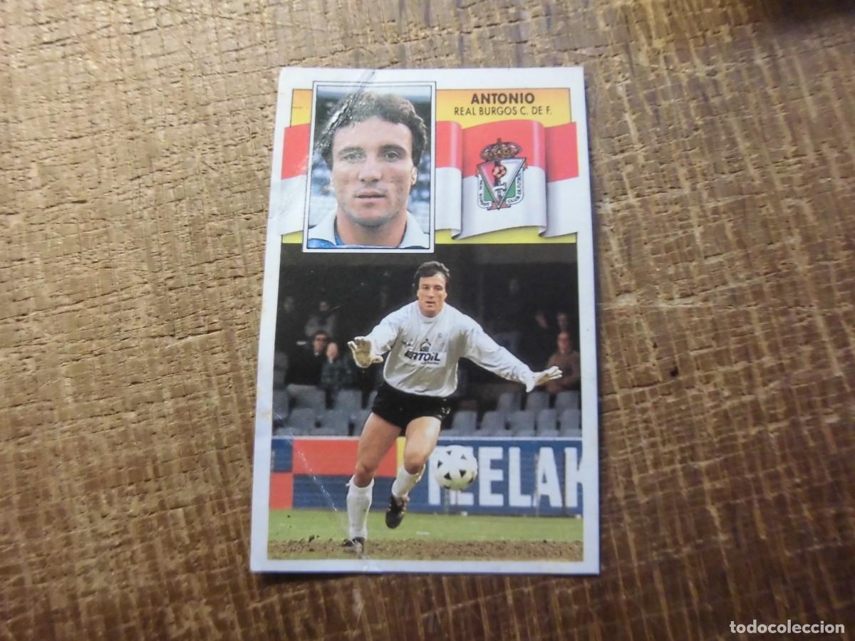 Fu&szlig;ball-Sticker: ANTONIO REAL BURGOS LIGA 90-91 EDICIONES ESTE CROMO RECUPERADO