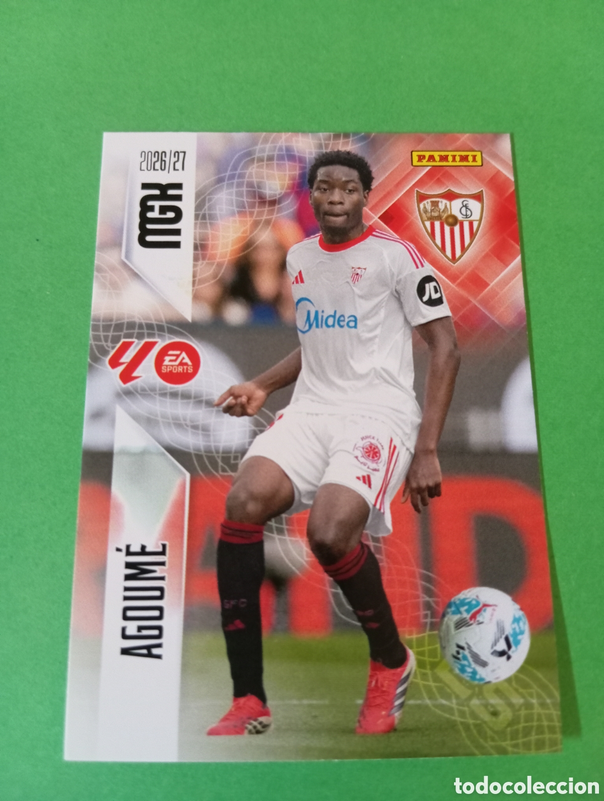 Cromos de f&uacute;tbol: Agoum&eacute; Sevilla n&deg;335 / PANINI MEGACRACKS 2026/2027