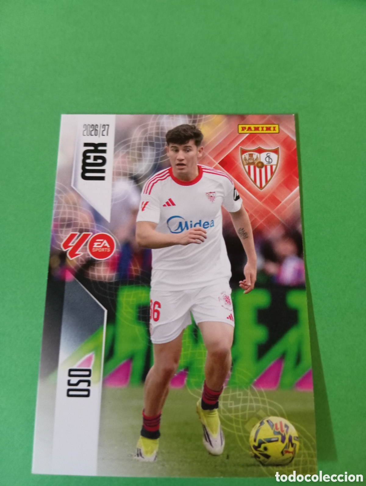 Cromos de f&uacute;tbol: Oso Sevilla n&deg;334 / PANINI MEGACRACKS 2026/2027