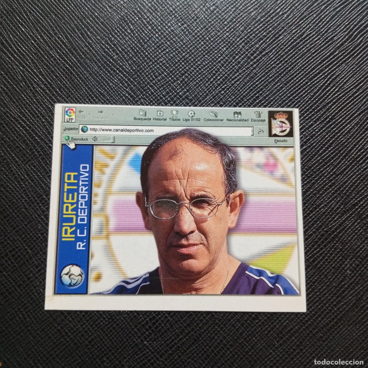 Cromos de f&uacute;tbol: IRURETA DEPORTIVO ESTE 2001 2002 CROMO FUTBOL 01 02 LIGA - SIN PEGAR - A67 PG514