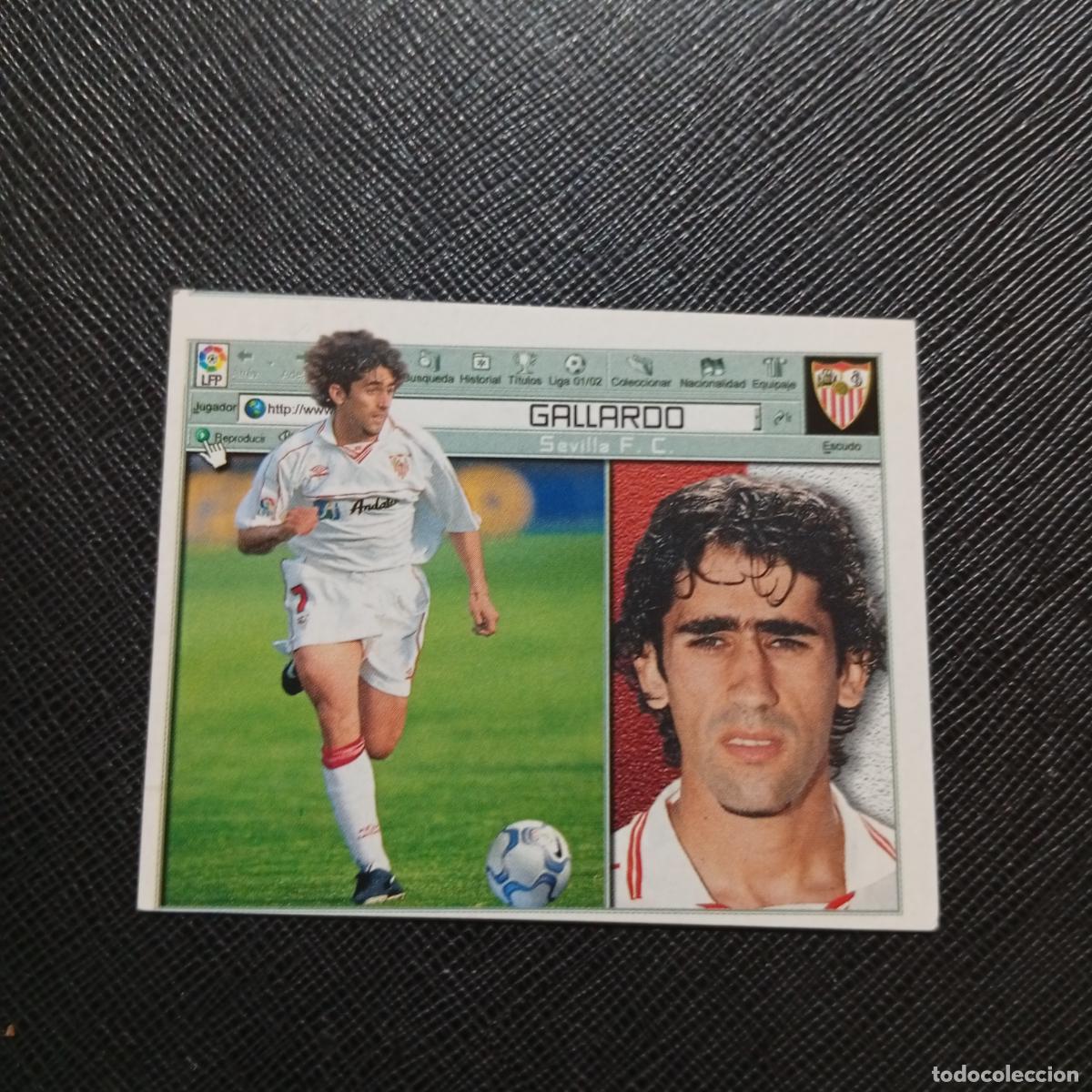 Fu&szlig;ball-Sticker: GALLLARDO SEVILLA ESTE 2001 2002 CROMO FUTBOL 01 02 LIGA - SIN PEGAR - A67 PG532