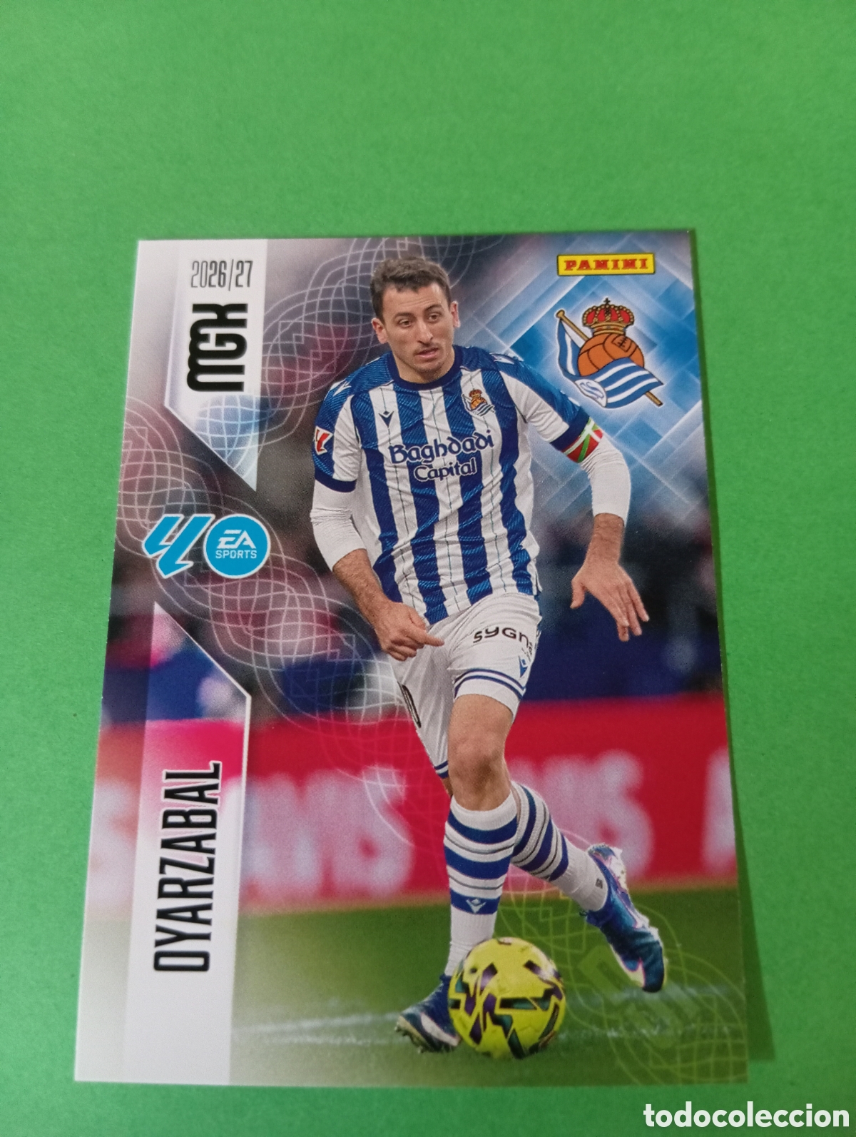 Fu&szlig;ball-Sticker: Oyarzabal Real Sociedad n&deg;324 / PANINI MEGACRACKS 2026/2027