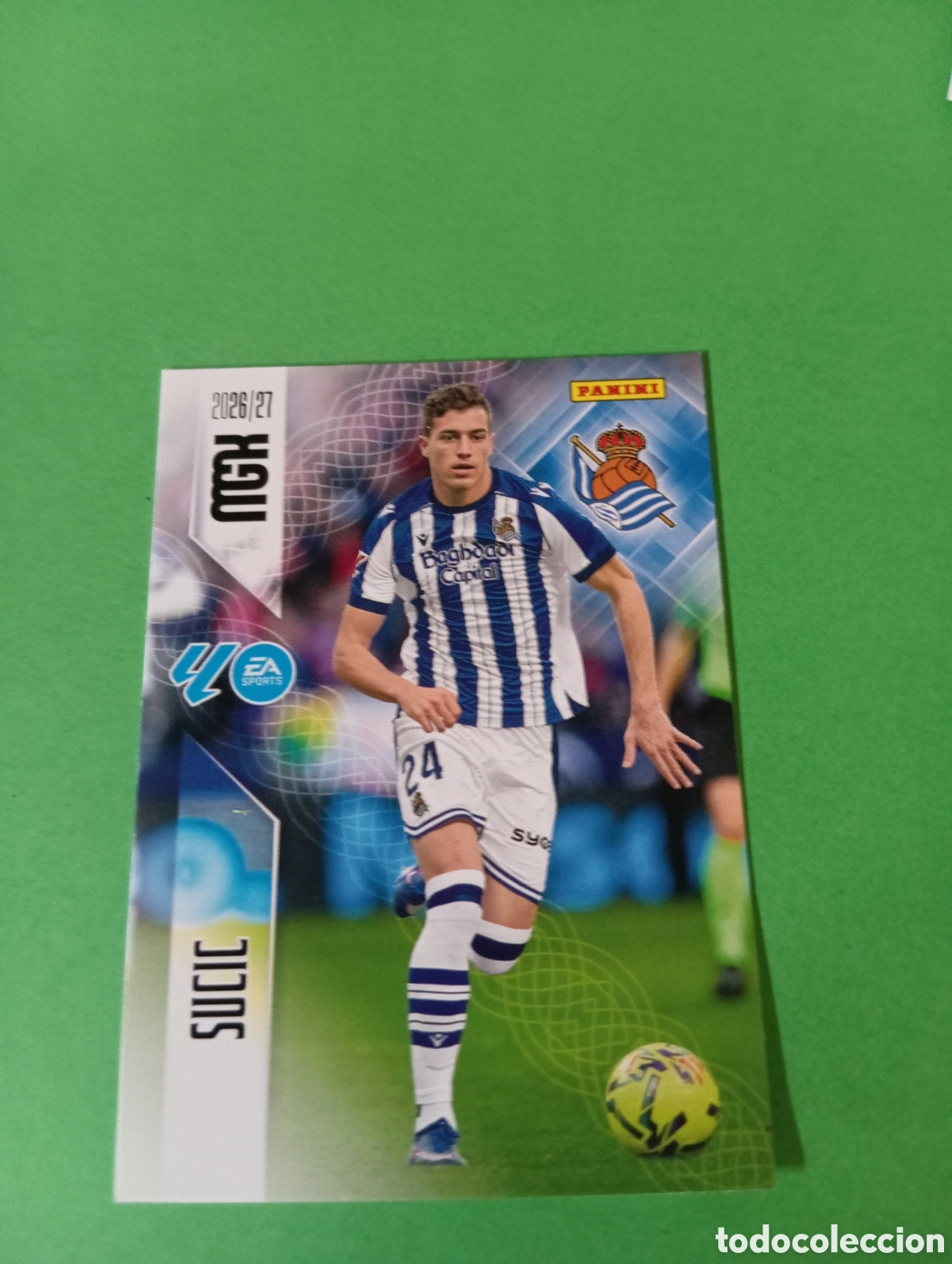 Cromos de f&uacute;tbol: Sucic Real Sociedad n&deg;320 / PANINI MEGACRACKS 2026/2027
