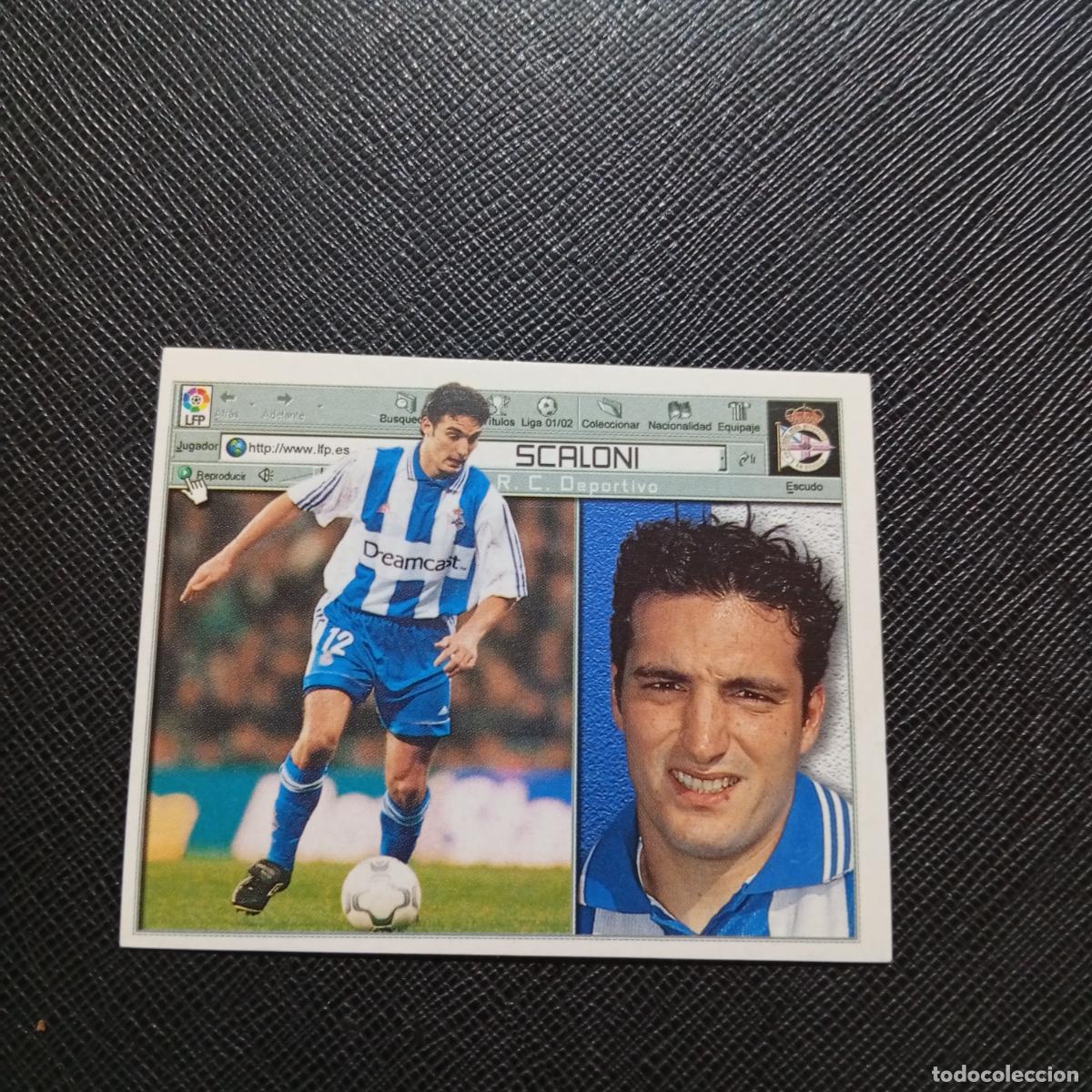 Cromos de f&uacute;tbol: SCALONI DEPORTIVO ESTE 2001 2002 CROMO FUTBOL 01 02 LIGA - SIN PEGAR - A68 PG46